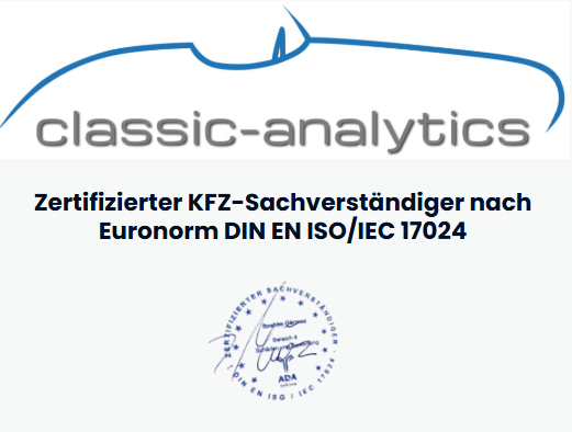 Classic-Analytics – DIN EN ISO/IEC 17024
