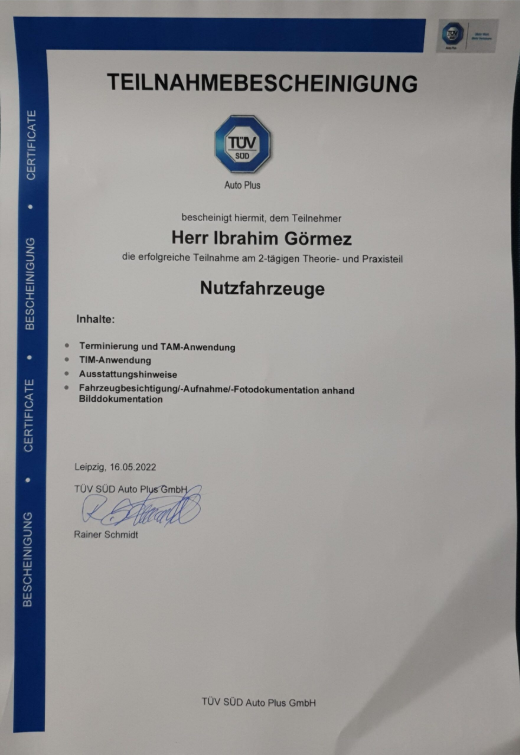 TÜV SÜD – Nutzfahrzeuge